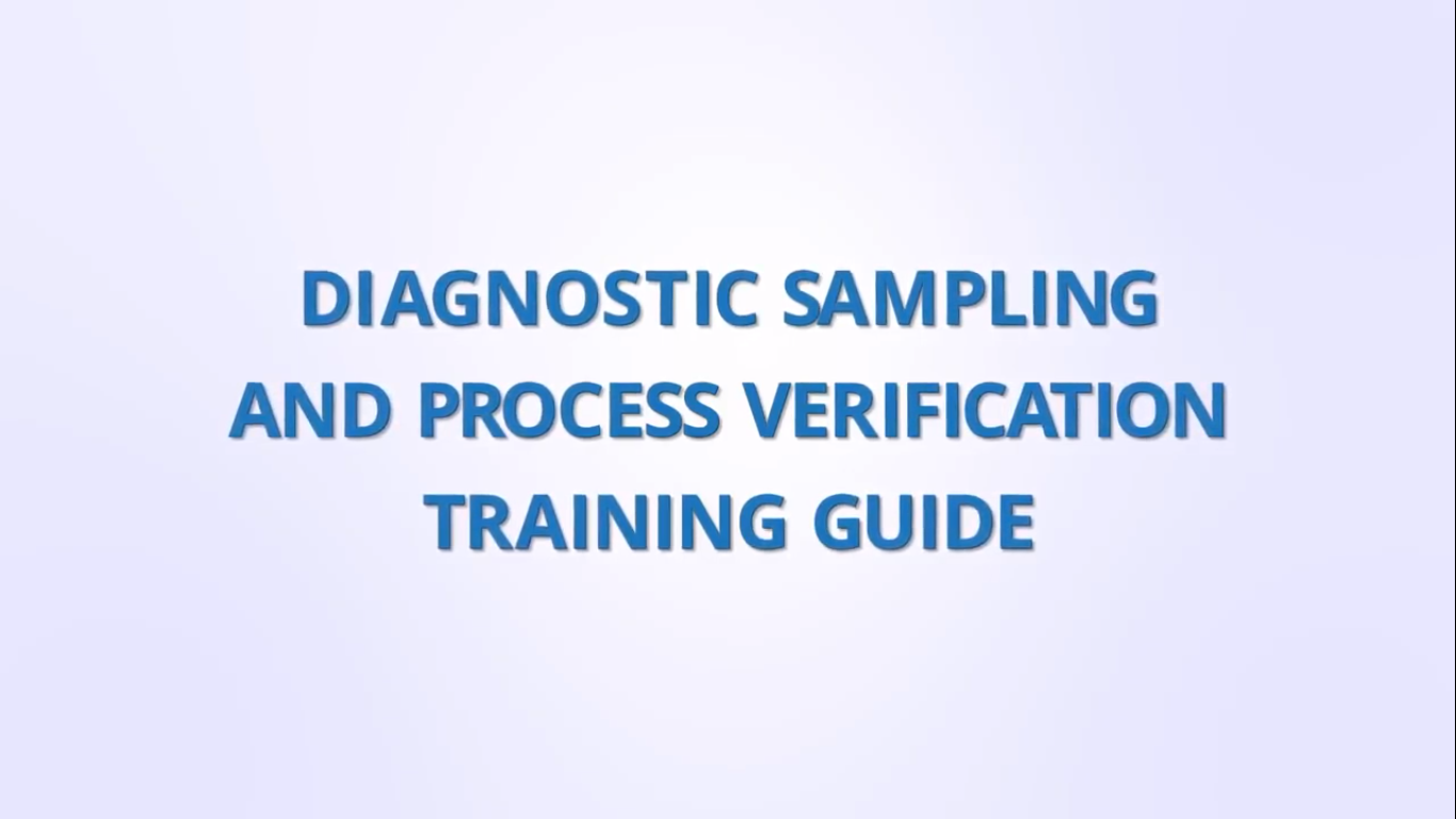 Diagnostic Sampling and Process Verification Training Guide - Qualitru Sampling Systems
